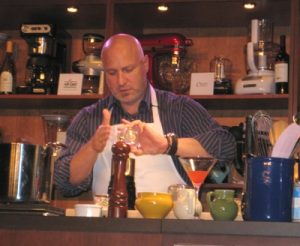 Chef Tom Colicchio cooks at 2009 Aspen Food & Wine Classic.