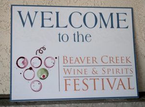 Sunny Days And Stellar Wines at the Beaver Creek Wine & Spirits Festival
