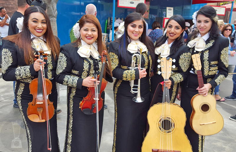 An all-female mariachi band at Disney California Adventure. [dailyblender.com]