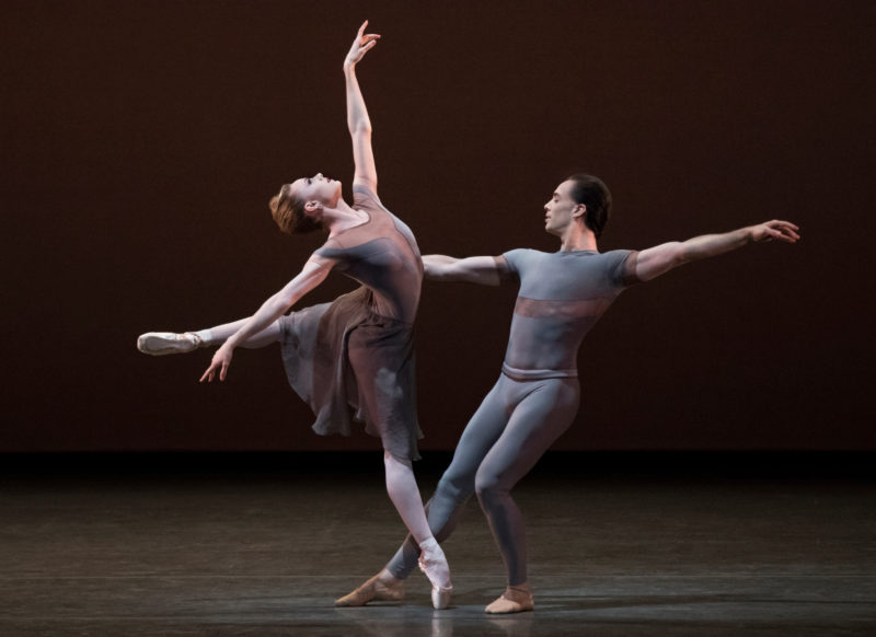 Sara Mearns and Tyler Angle in Christopher Wheeldon’s This Bitter Earth. Photo credit: Paul Kolnik