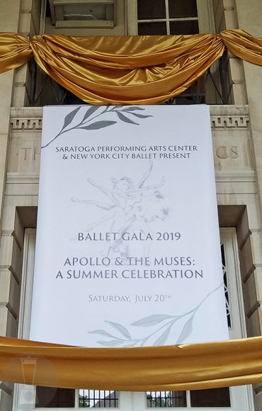 New York City Ballet Gala, Saratoga Springs, New York